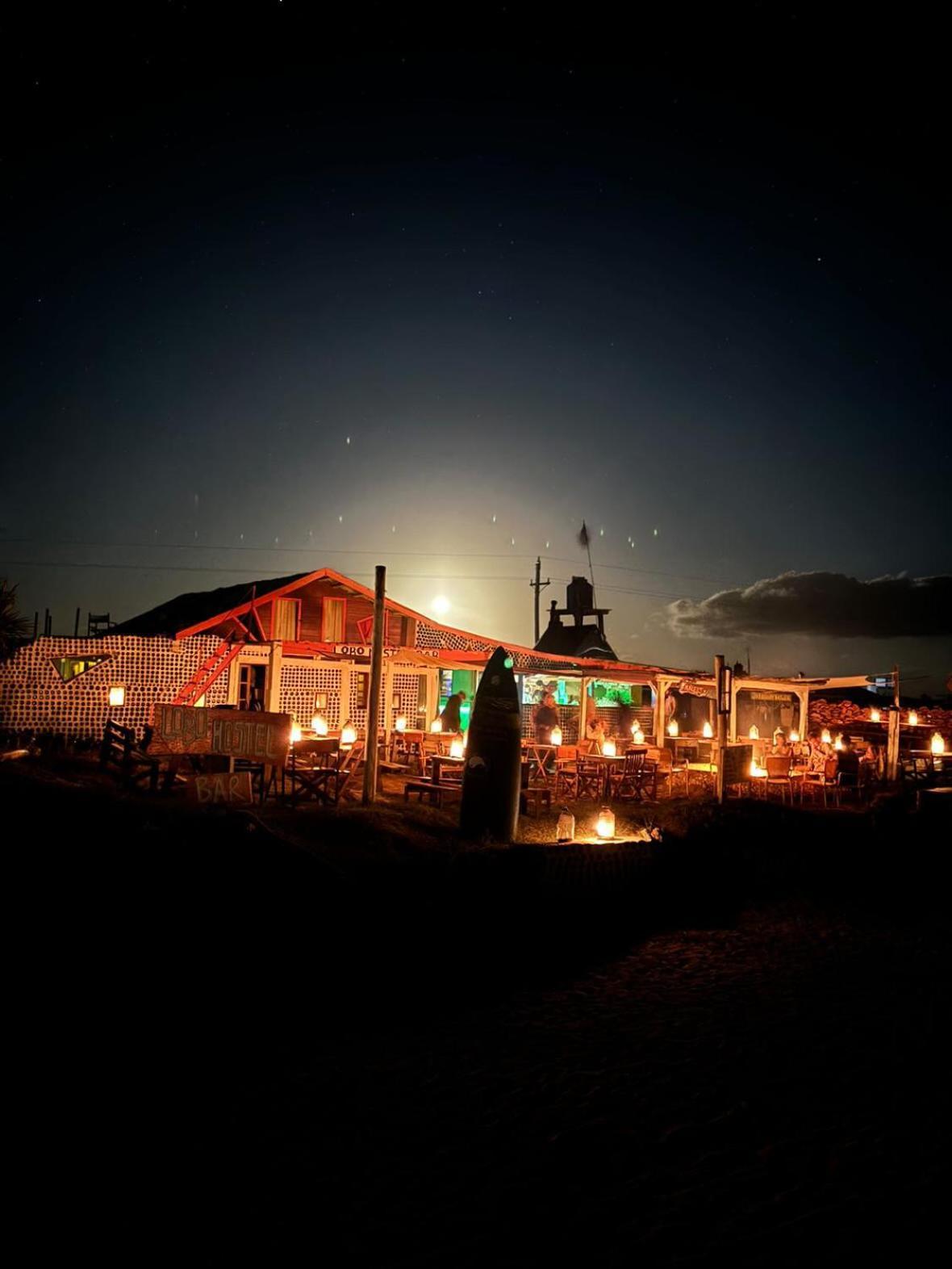 Lobo Hostel Bar Cabo Polonio Esterno foto