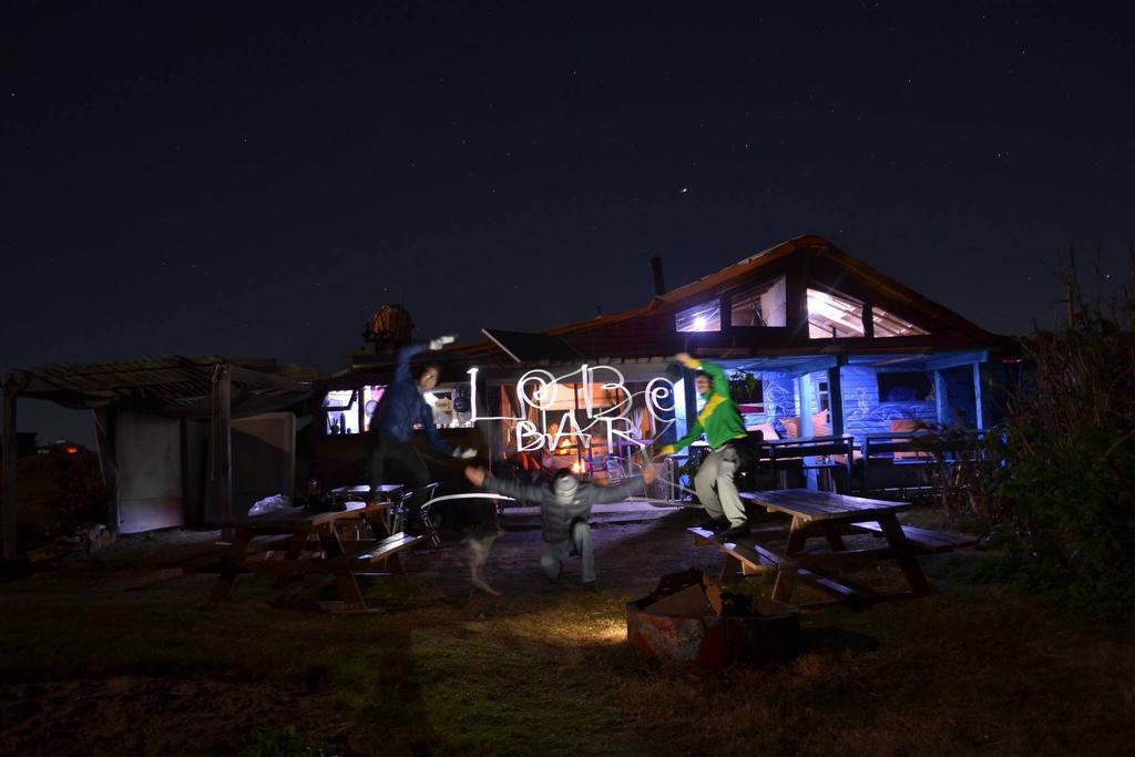 Lobo Hostel Bar Cabo Polonio Esterno foto